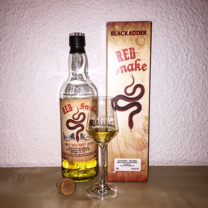 Blackadder Red Snake Raw Cask (Single Cask Scotch Malt Whisky Tasting Notes BarleyMania Cask Strength)