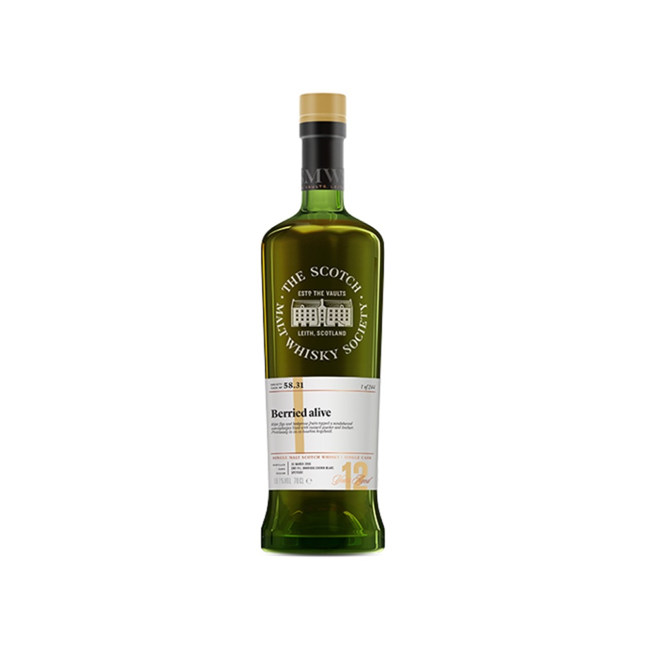 Strathisla 12yo "Berried Alive" by The Scotch Malt Whisky Society (SMWS Speyside Tasting Notes Blog BarleyMania)
